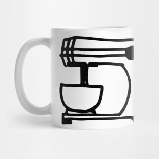 Hand Drawn Mixer Mug